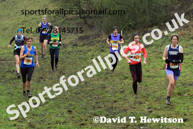 Senior womens 2022 North Eastern Harrier League, Thornley Farm, Peterlee, County Durham. Photo: David T. Hewitson/Sports for All Pics